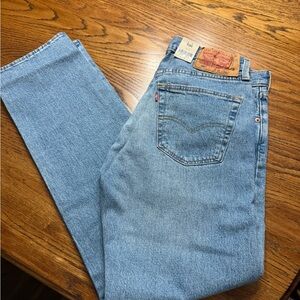 Men's Levi's Light Blue Straight Jeans